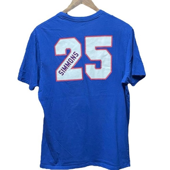 Philadelphia 76ers NBA basketball team short sleeve crewneck Pro Sports T-shirt - Picture 4 of 4